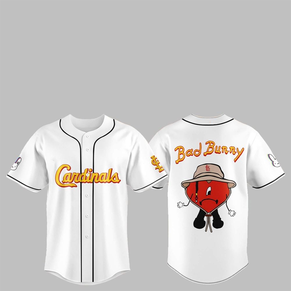 2025 Cardinals Bad Bunny Jersey - Grishko.com