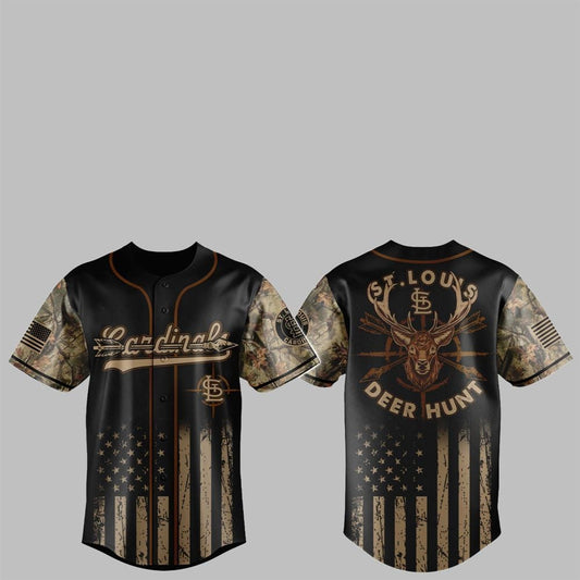 2025 Cardinals Deer Hunting Jersey - Grishko.com