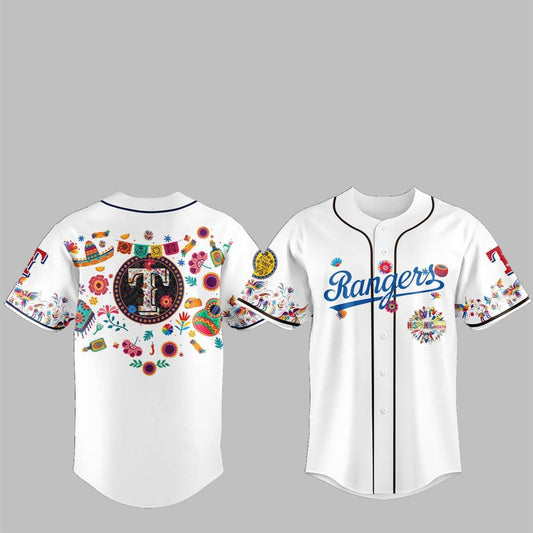 2025 Rangers National Hispanic Heritage Month Jersey - Grishko.com