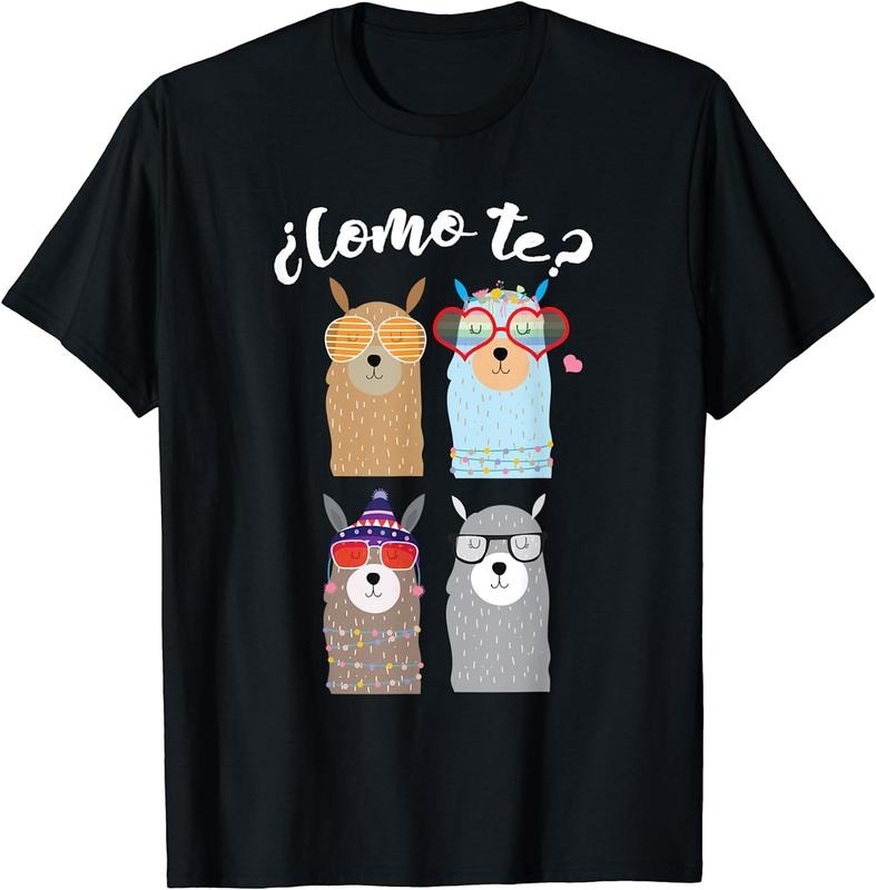 [100% Cotton] Como te llamas&reg; Funny Student Spanish Teacher T-Shirt