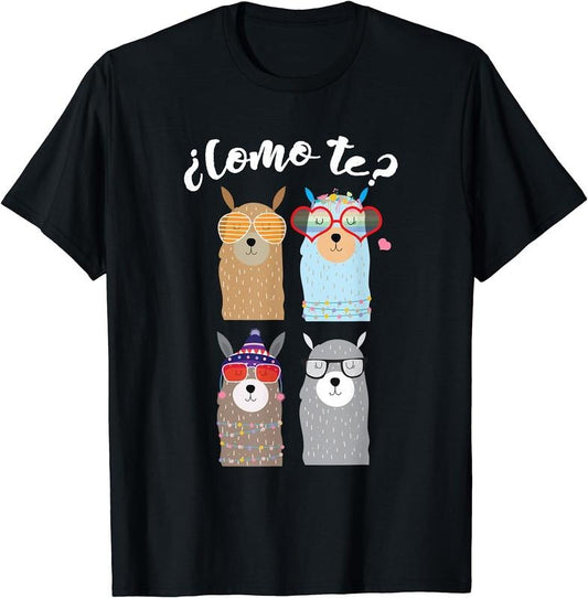 [100% Cotton] Como te llamas&reg; Funny Student Spanish Teacher T-Shirt