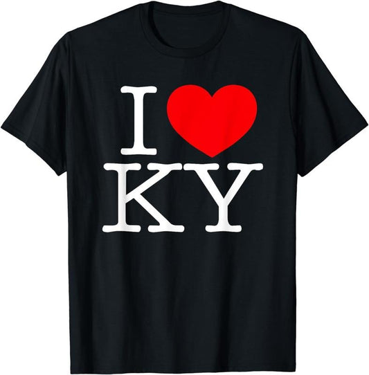 [100% Cotton] I Love (Heart) KY T-Shirt