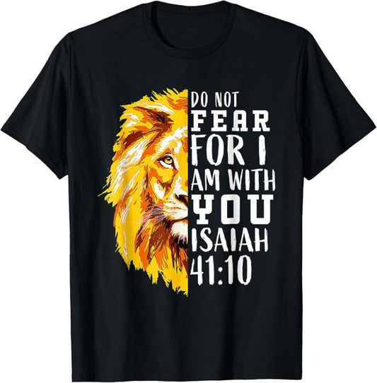 100% Cotton Boys Easter Gifts Christian Bible Verse Lion Of Judah T-Shirt