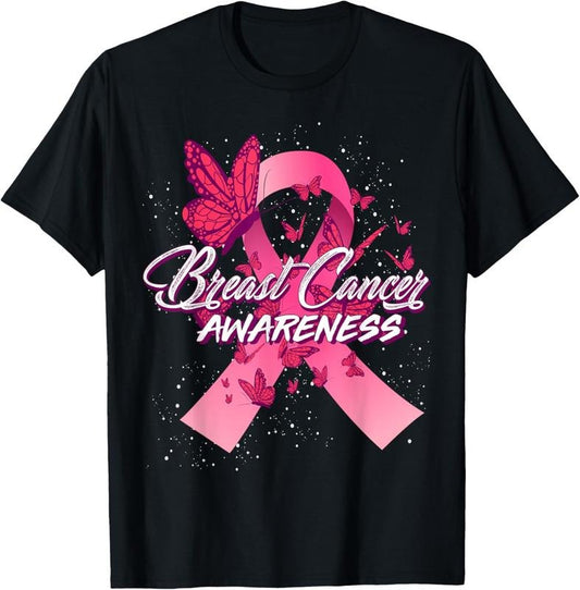 100% Cotton Breast Cancer Awareness T-Shirt