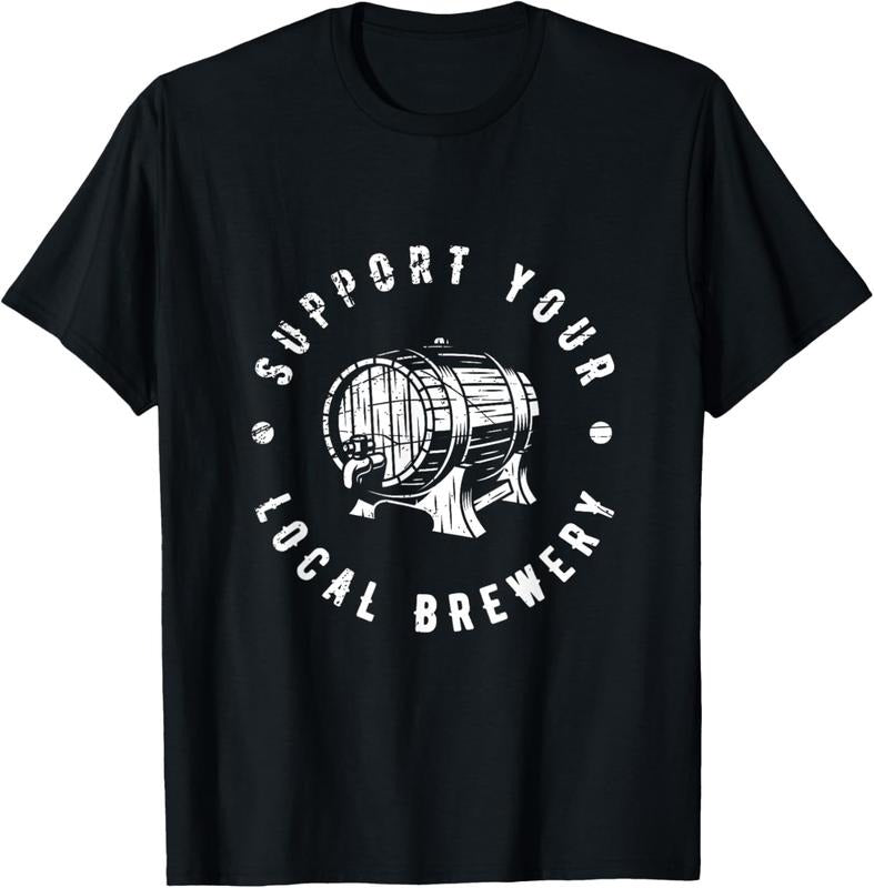 100% Cotton Brewery Craft Beer T-Shirt