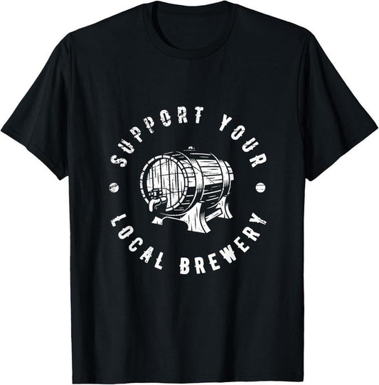100% Cotton Brewery Craft Beer T-Shirt