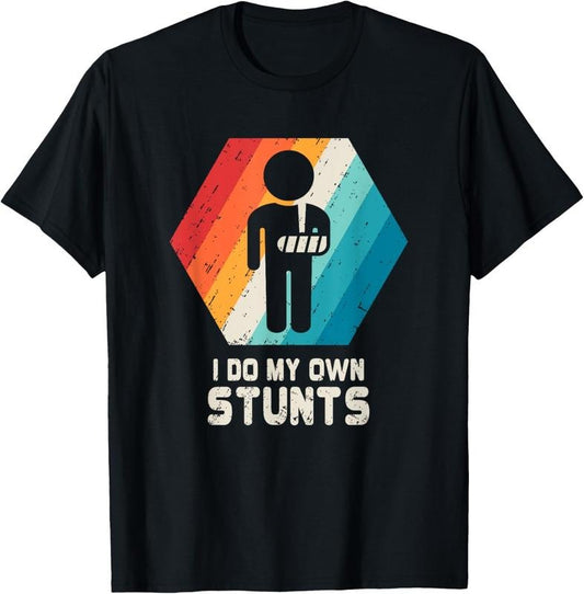100% Cotton Broken Arm Shirt Hand Wrist Elbow Injury Get Well Soon Gift T-Shirt