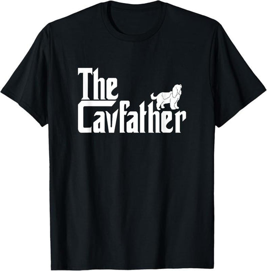 100% Cotton Cavalier King Charles Spaniel Ruby Gifts Shirt Father T-Shirt
