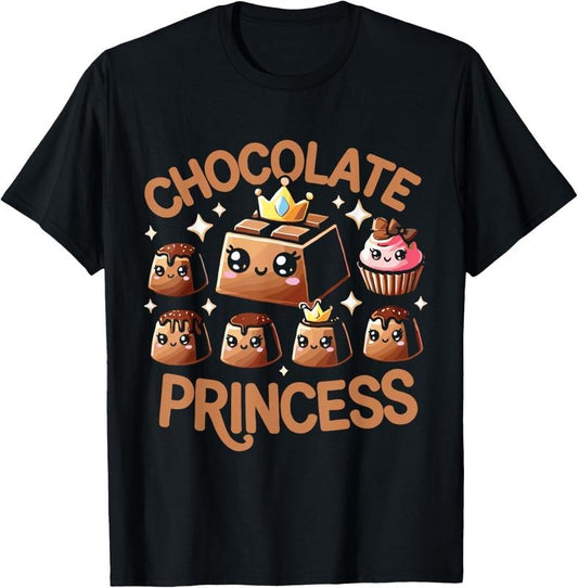 100% Cotton Chocolate Princess T-Shirt