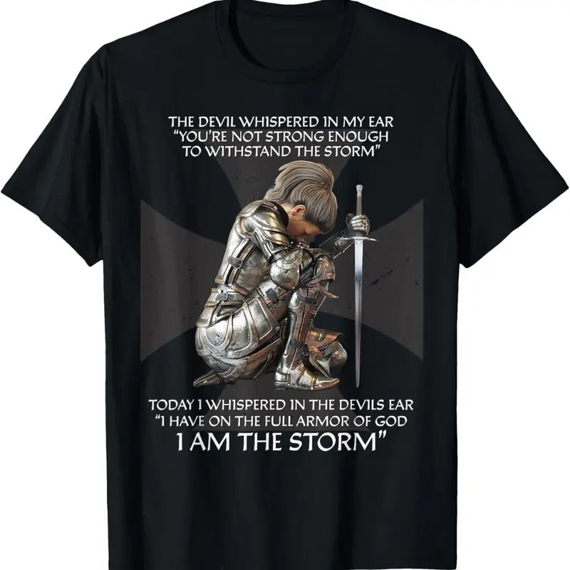 100% Cotton Christian Bible Verse Religious Cross Gifts Women Cute Faith Short Sleeve T-Shirt