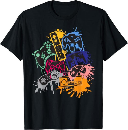 100% Cotton Control all the Things Video Game Controller T-Shirt