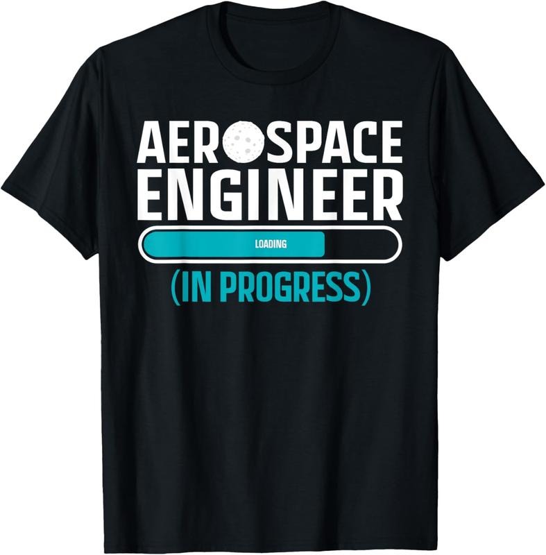 100% Cotton Cool Aerospace Engineer For Men Women Aeronautical Engineer T-Shirt