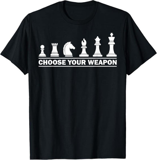 100% Cotton Funny Chess Gift For Chess Lover  Boys Girls Cool Player T-Shirt
