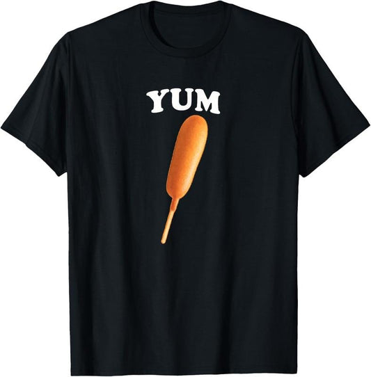 100% Cotton Funny Corn Dog Shirt Pronto Pup Gift T-Shirt