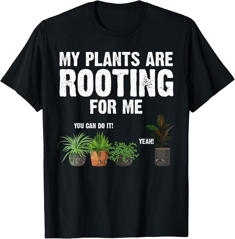 100% Cotton Funny Gardening Design For Men Women Gardener Plant Lover T-Shirt