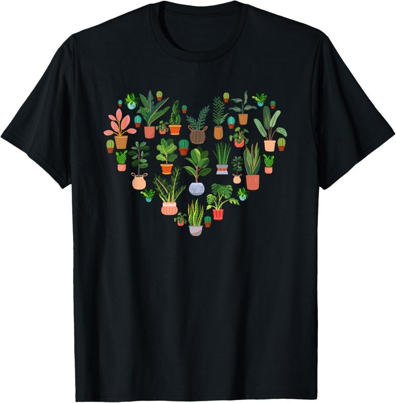 100% Cotton Funny Plant Lover Art For Men Women Garden Gardening Lover T-Shirt