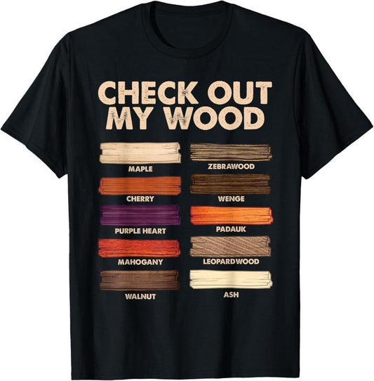 100% Cotton Funny Woodworking Design For Men Dad Woodwork Wood Carpentry T-Shirt