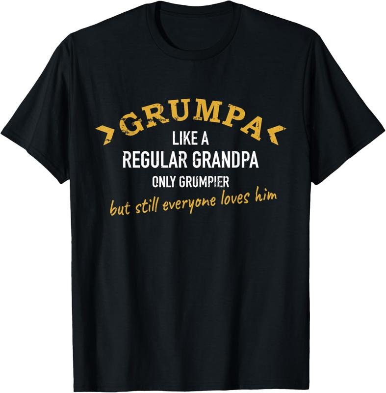 100% Cotton Grandpa Grumpa T-Shirt