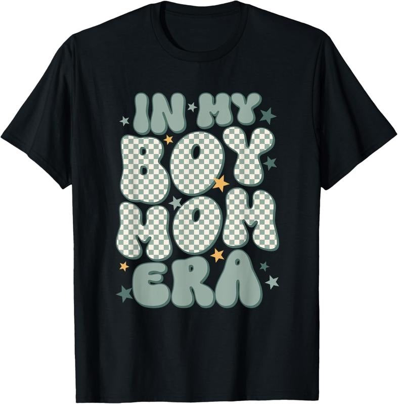 100% Cotton In My Boy Mom Era T-Shirt
