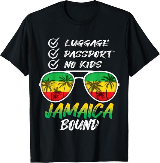 100% Cotton Jamaican Travel Vacation Trip Outfit To Jamaica Men Women T-Shirt