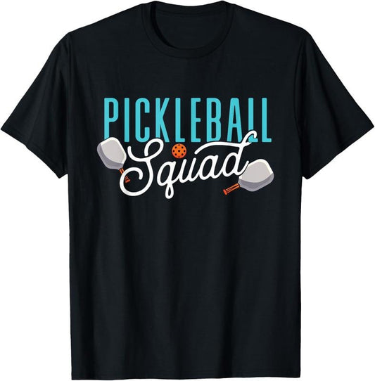 100% Cotton Pickleball Squad - Pickleballers Pickleball Player T-Shirt