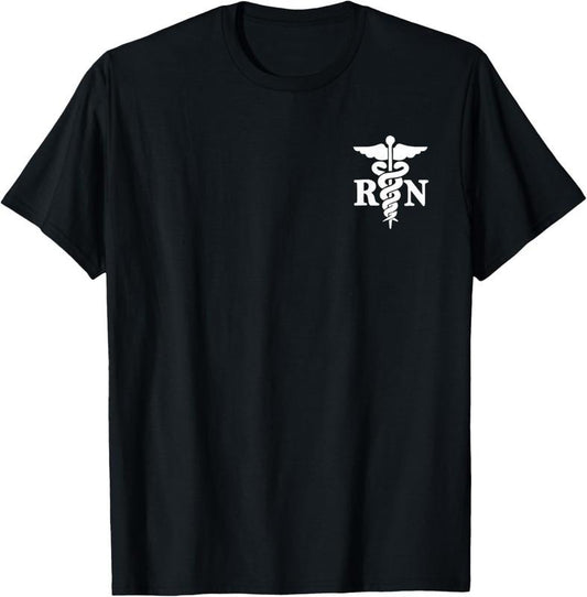 100% Cotton Registered Nurse Healthcare Hospital Nurse - Rn T-Shirt
