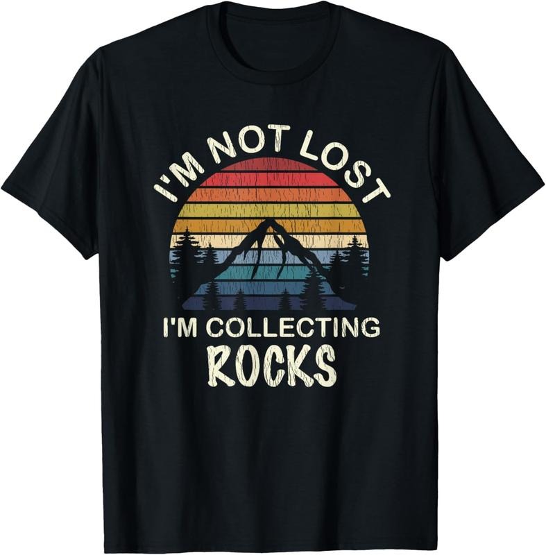100% Cotton Rock Collecting Shirt - Geologist Gifts - Rock Collector T-Shirt