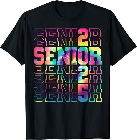 100% Cotton Senior Graduation Gift Class of 2025 Senior 2025 Boys Girls T-Shirt