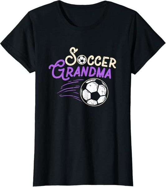 100% Cotton Soccer grandma T-Shirt