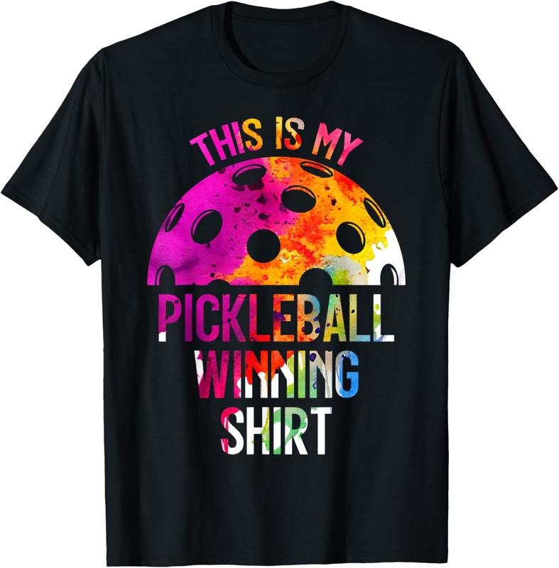 100% Cotton THIS IS MY PICKLEBALL WINNING SHIRT PICKLEBALL T-Shirt