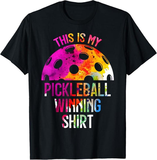 100% Cotton THIS IS MY PICKLEBALL WINNING SHIRT PICKLEBALL T-Shirt