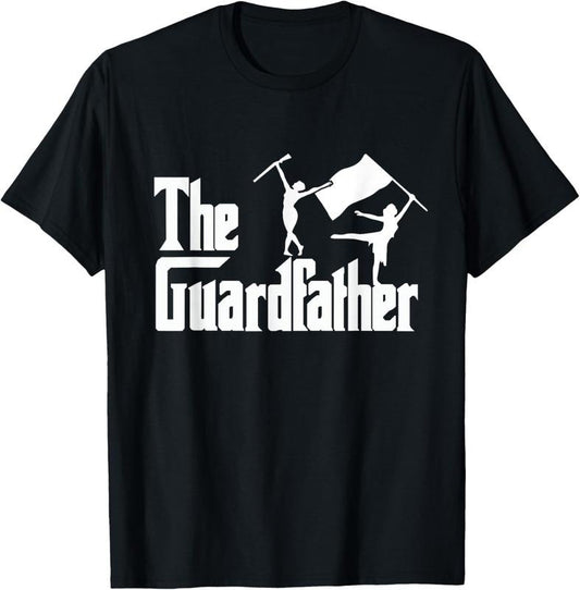 100% Cotton The Guardfather - Color Guard Dad T-Shirt
