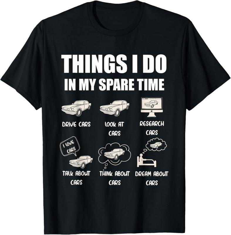 100% Cotton Things I Do In My Spare Time T-Shirt