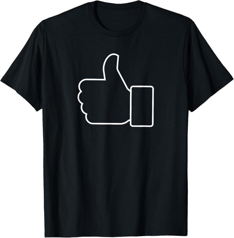 100% Cotton Thumbs Up, Funny, Jokes, Sarcastic T-Shirt