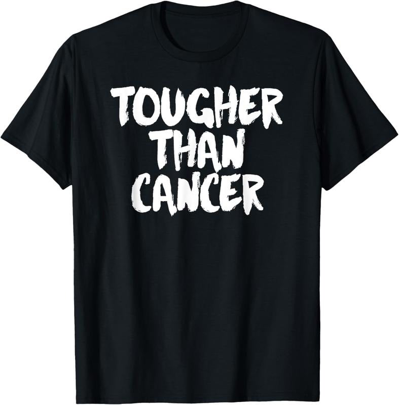 100% Cotton Tougher Than Cancer | Cancer Survivor Gift T-Shirt