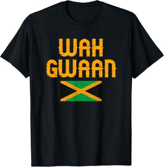 100% Cotton Wah Gwaan Jamaica T-Shirt