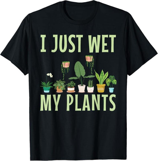 100% Cotton for a Funny Gardening Novelty Fan T-Shirt
