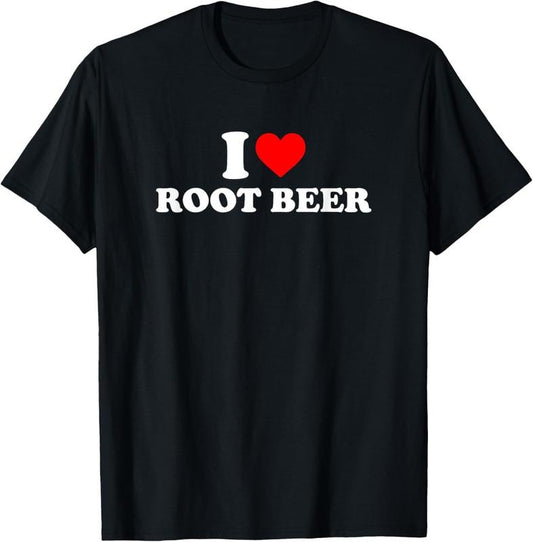 100% Cotton i love root beer, root beer T-Shirt