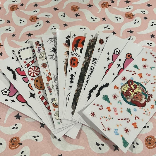 12 16oz UV DTF CUP WRAP GRAB BAG