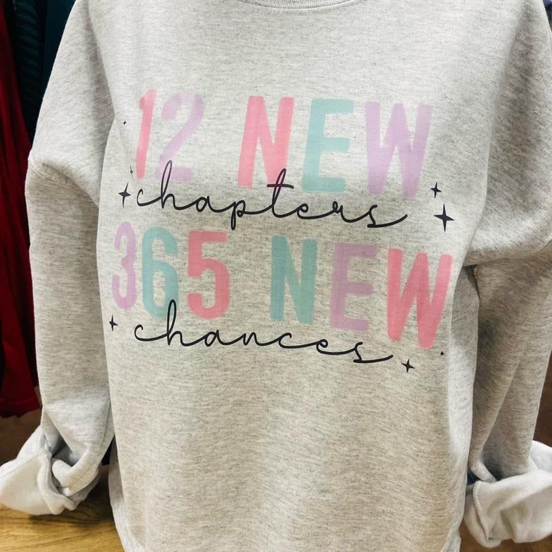12 new chapter sweatshirt or tee
