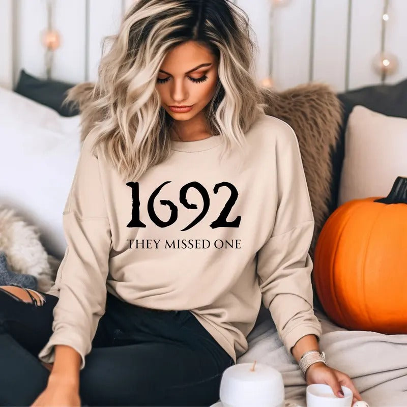 1692 They Missed One  Crewneck Sweatshirt Comfortable