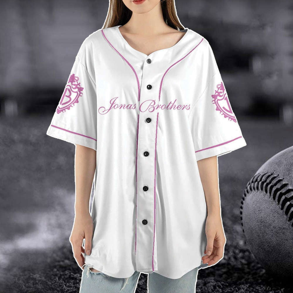 Jonas Brothers Happiness Begins Tour Baseball Jersey 5 Album 1 Night Tour 2023 Official Merchandise - Aopprinter