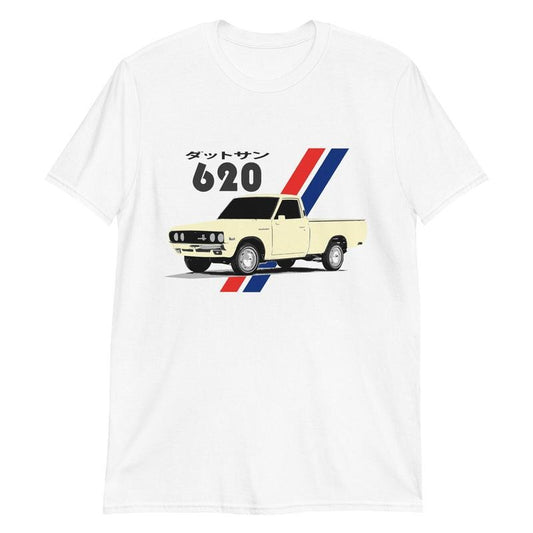 1972 Datsun 620 Vintage Japanese JDM Pickup Truck TShirt