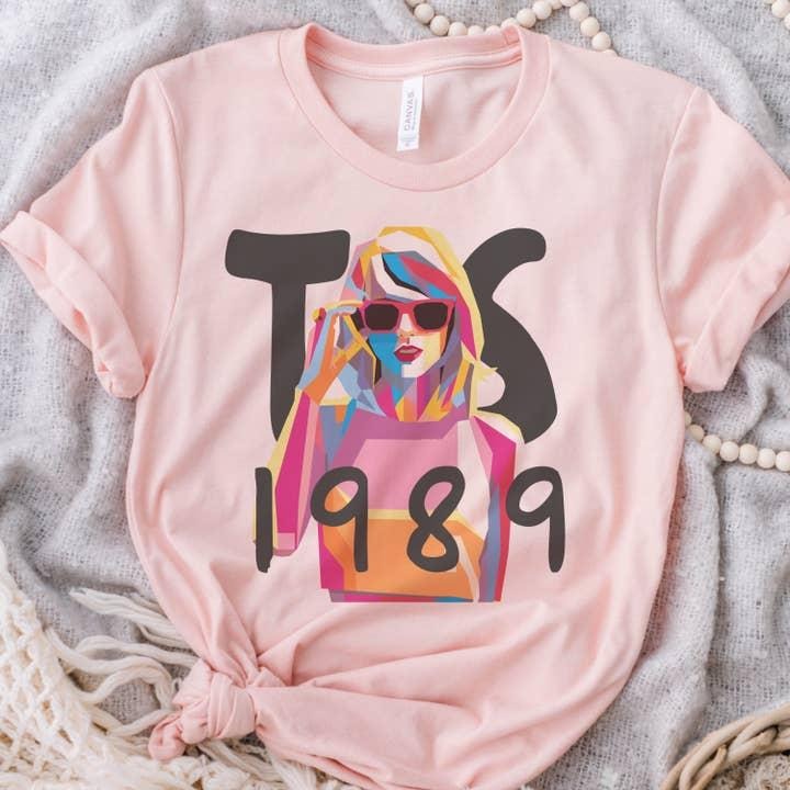 1989 Concert Graphic Tee - Colors Tee - Fan Gift