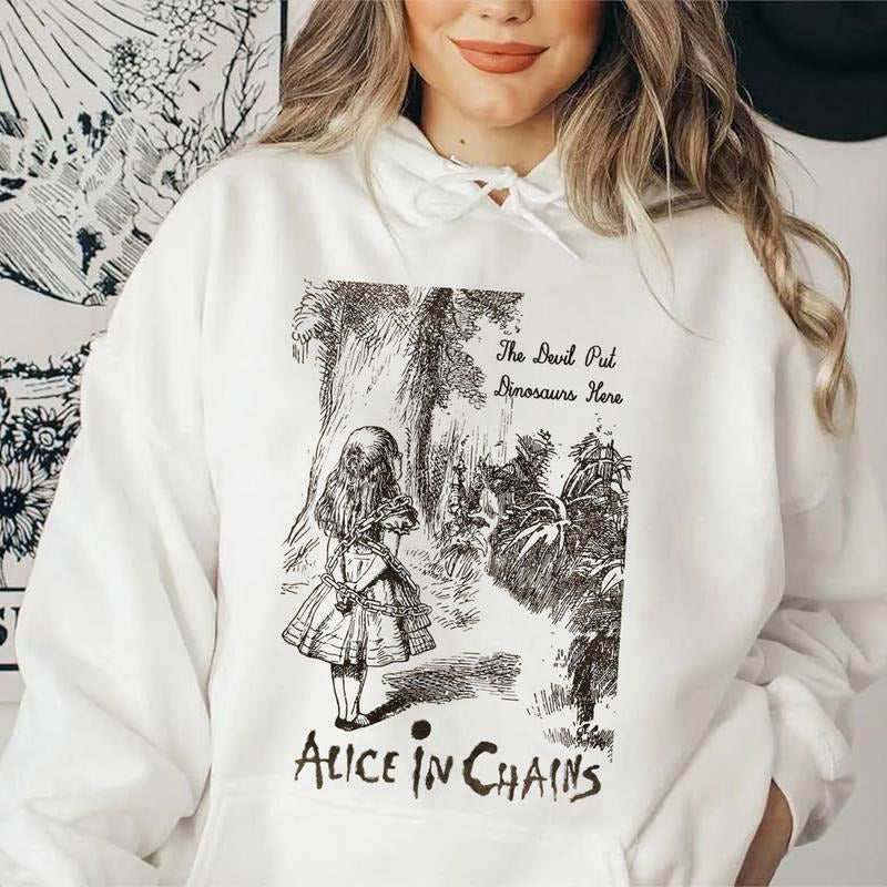 1990 The Chains Shirt, Grunge Legend, Vintage Band T Shirt, Unisex Sweater Pullover Tee