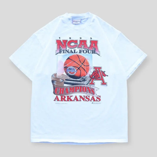 1995 Rare Arkansas Razorbacks NCAA Final Four Championship Tee Vintage T-shirt