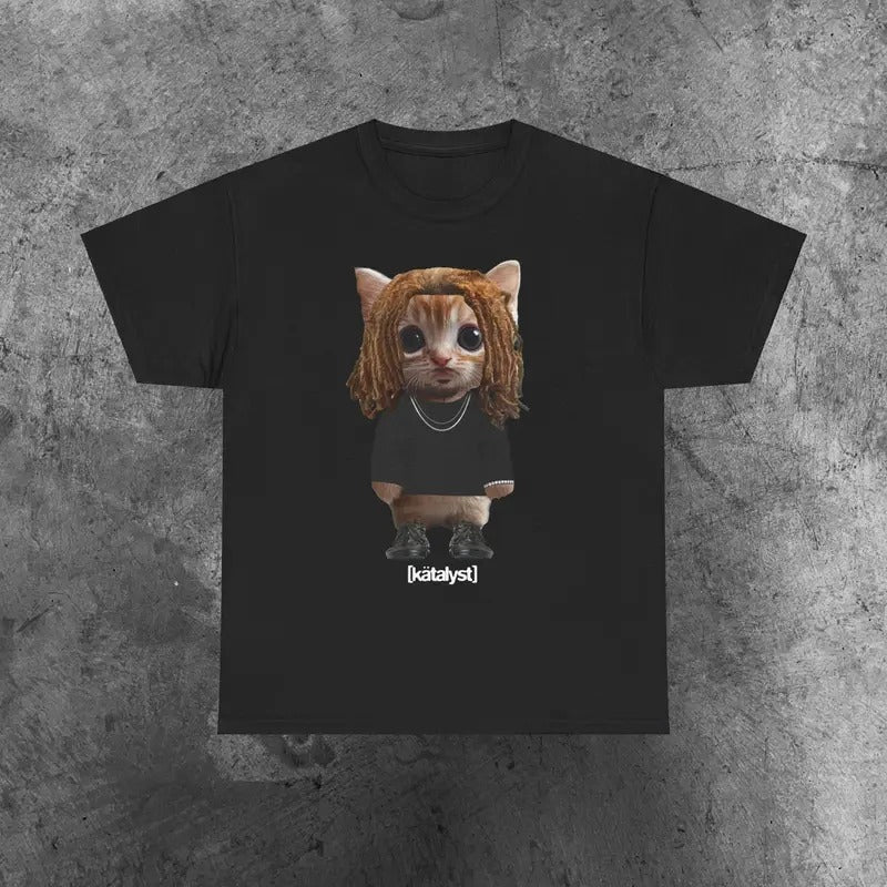 1oneam Kitty Shirt Casual Classic