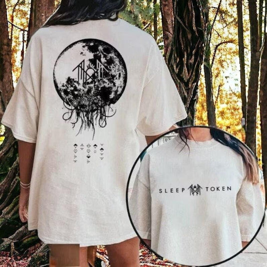 2 Sided Sleep Token Reaper Angel Sweatshirt, Hoodie, T-Shirt Vintage Sleep Token Rock Band Sweatshirt Sleep Token Merch  Sweatshirt, Hoodie