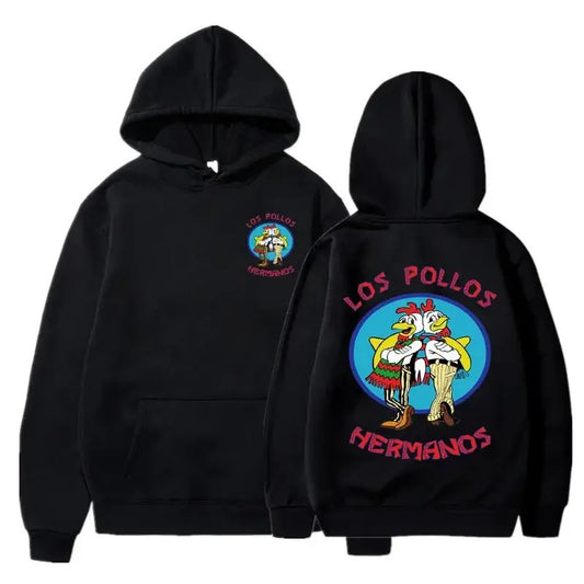 2 Sides Breaking Bad Los Pollos Hermanos Hoodie, Gift For Fan, Gift For Her, Gift For Him