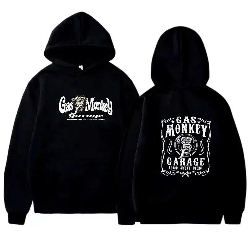 2 Sides Gas Monkey Garage Hoodie, Gift For Fan, Gift For Her, Gift For Him